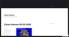 Desktop Screenshot of cleanmemes.com